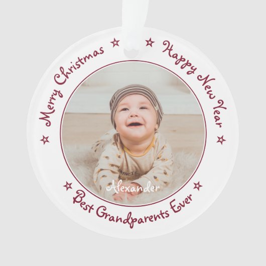 Joyeux Noël Meilleurs Grand-parents Jamais Enfant  (devant)