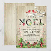 Joyeux Noel Merry kerst nieuwjaarsfeest (Voorkant / Achterkant)