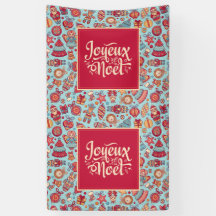 Joyeux Noel Merry Kerstmis franse volkskunst