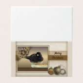 Joyeux Noël - Merry of the Season - Junco (Outside Unfolded)
