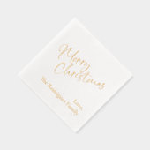 "Joyeux Noël" Message personnalisé fête fériée (Droite)