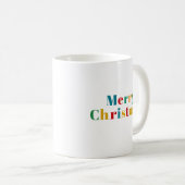 Joyeux Noël mignon Pingouin Mug personnalisé (Devant droit)