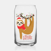 Joyeux Noël mignon Sloth Festidays (Verso)