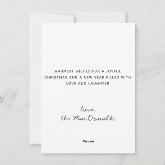 Joyeux Noël mignonne Dachshund Carte de couronne d (Dos)