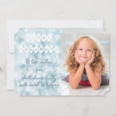 Joyeux Noël Modèle photo de Blue Bokeh (Devant)