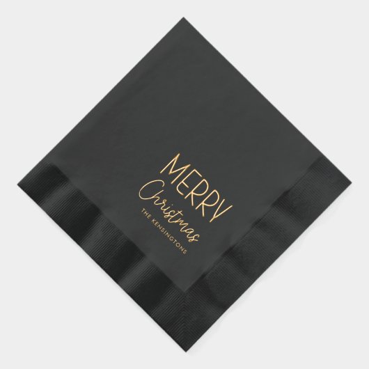 Joyeux Noël moderne Décontracté Script amusant (Droite)