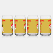 Joyeux Noël moderne en or | (Gauche)