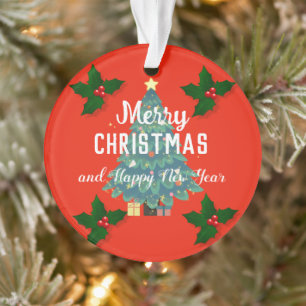 Joyeux Noël moderne et joyeux jour férié