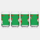 Joyeux Noël moderne sur vert | (Gauche)