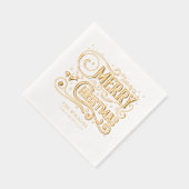 Joyeux Noël Moderne Vacances Personnalisées (Droite)