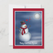 Joyeux Noël, Mon Amour ! Carte de vacances (Devant)