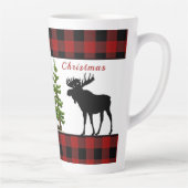 Joyeux Noël Moose Latte Mug (Droite)