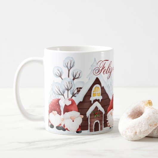 Joyeux Noël Mug (Avec donut)