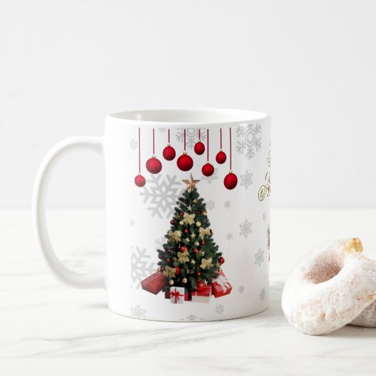 Joyeux Noël Mug (Avec donut)