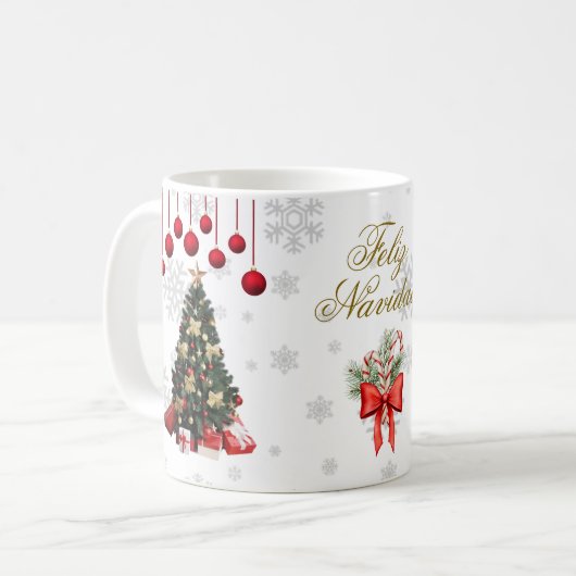 Joyeux Noël Mug (Devant gauche)