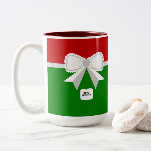 Joyeux Noël Mug (Avec donut)