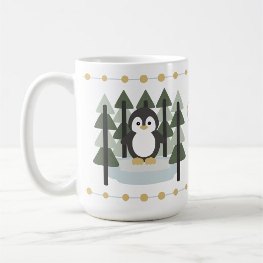 Joyeux Noël Mug de Noël scandinave (Gauche)