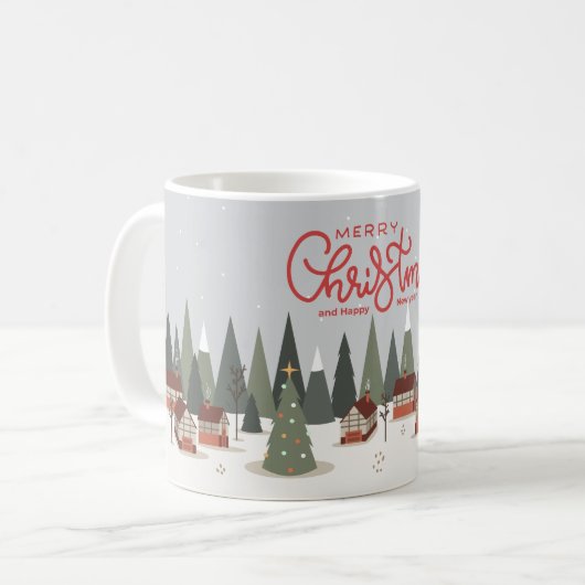 Joyeux Noël Mug | Festive (Devant gauche)