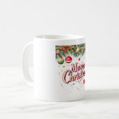 Joyeux Noël Mug - Festive Holiday Cheer (Devant gauche)