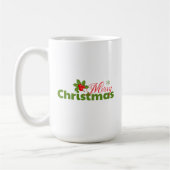 Joyeux Noël Mug Holly (Gauche)