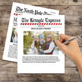 Joyeux Noël Multi Photo Fun North Pôle Papier