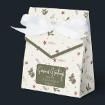 Joyeux Noël Muted Holly Foliage Holiday<br><div class="desc">Holly,  poinsettias et éléments de feuillage d'hiver dans des couleurs de vacances muettes sur un arrière - plan crème. En-tête "Joyeux Noël". Contactez-nous avec vos commentaires ou pour obtenir de l'aide sur la personnalisation. Toujours heureux d'aider !</div>