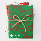 Joyeux Noël Nom Photo Feuilles de papier d'envelop (En situation)