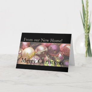 Joyeux Noël - Nouvelle carte de Noël d'adresse