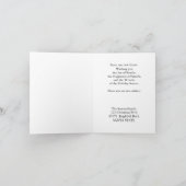 Joyeux Noël - Nouvelle carte de Noël d'adresse (Intérieur)