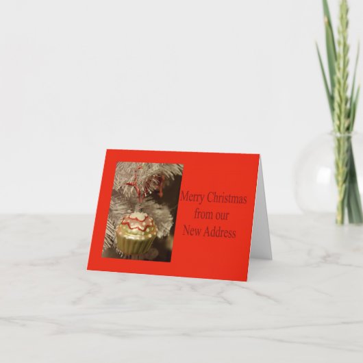 Joyeux Noël - Nouvelle carte de Noël d'adresse (Devant)