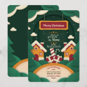 Joyeux Noël Nouvelle Maison Carte Décorative (Devant / Derrière)