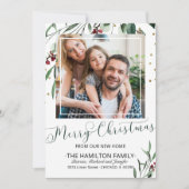 Joyeux Noël Nouvelle maison Faire-part mobile Phot (Devant)