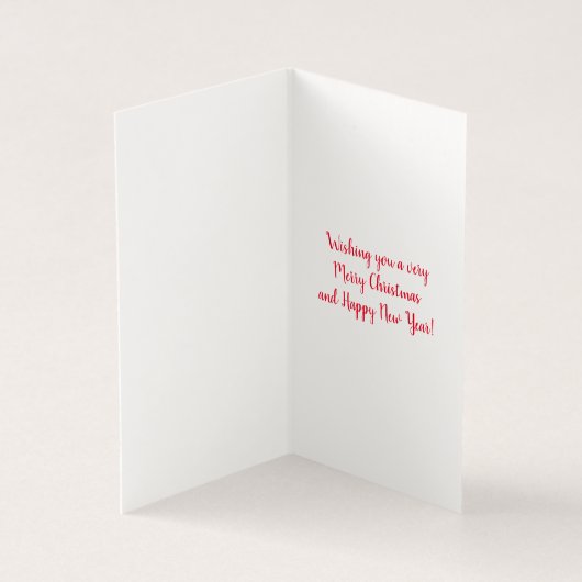 Joyeux Noël Nutcracker Carte de voeux (Inside)