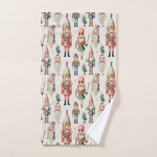 Joyeux Noël Nutcracker Holiday (Serviette à main)