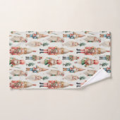 Joyeux Noël Nutcracker Holiday (Serviette à main)