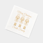 Joyeux Noël Nutcracker Nom de famille (Gauche)