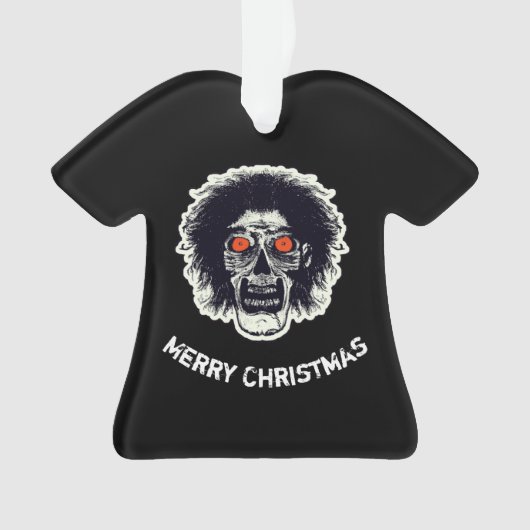 Joyeux Noël Orange Eyes Zombie (devant)