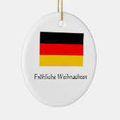 Joyeux Noël Ornement Allemand (Droite)