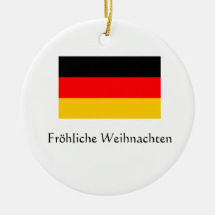 Joyeux Noël Ornement Allemand