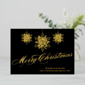 Joyeux Noël Ornements Business Foil Vacances (Debout devant)