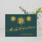 Joyeux Noël Ornements Business Foil Vacances Ca (Debout devant)