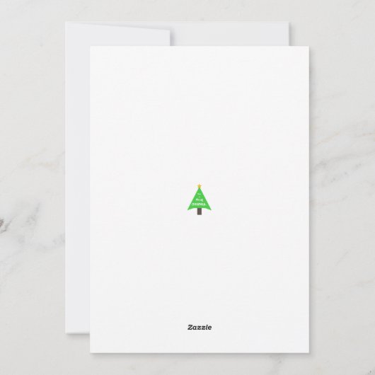 Joyeux Noël ou ne pas | Carte pour les fêtes (Dos)