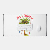 Joyeux Noël Palm Tree Light Hawaiian Tropical (Clavier et souris)