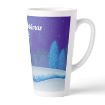 Joyeux Noël Papa Latte Mug