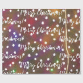 Joyeux Noël! papier cadeau (Plat)