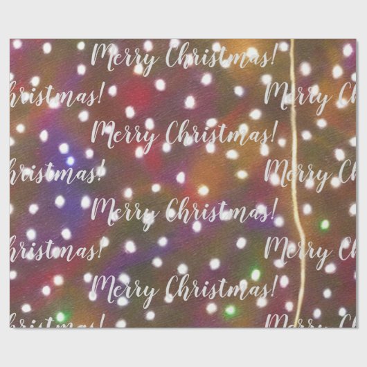 Joyeux Noël! papier cadeau (Plat)