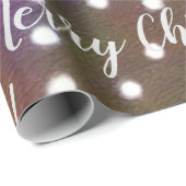 Joyeux Noël! papier cadeau (Coin rond)