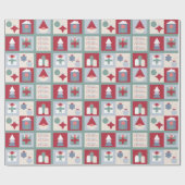 Joyeux Noël! papier cadeau (Plat)