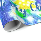 Joyeux Noël! papier cadeau (Coin rond)