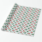 JOYEUX NOËL, PAPIER D'ENVELOPPE DE CADEAU DE (Déroulé)